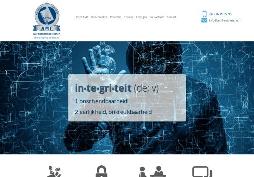 showcase amf-recherche.nl