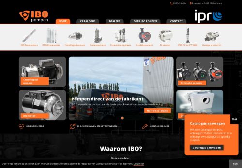 showcase ibopompen.nl